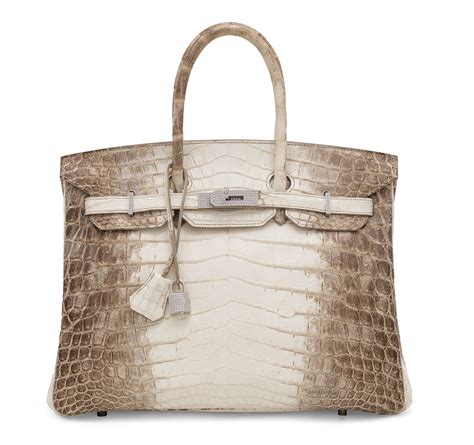 himalayan crocodile Birkin with diamonds